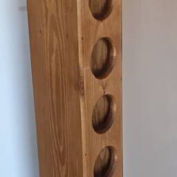 Wooden Wine Rack/Display Stand - Round - thumbnail 4