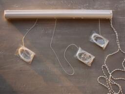 Linen Roman Blind-Linen Shades-Roman Shades- Sheer Linen Shades - Hardware Is Included Custom Shade - thumbnail 4