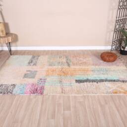 Vintage Boujaad Rug, Authentic Moroccan Rug 5x8 Ft - thumbnail 2