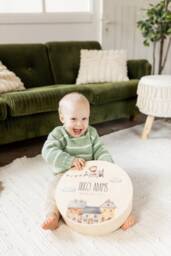 Personalized Baby Keepsake Box Baltic Birch Memory Chest - thumbnail 1