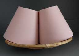 Dusty Pink Candle Clip Lampshade For Wall Lights - thumbnail 1