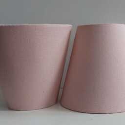 Dusty Pink Candle Clip Lampshade For Wall Lights - thumbnail 4