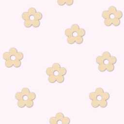 Wooden Flowers - Boho Nursery Flower Decor Wildflower Bedroom Theme Wall Decal Girls - thumbnail 2