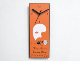 Phantom Of The Opera - Quotes There Will Never Be A Day When I Won't Think Of You Wall Clock - thumbnail 1