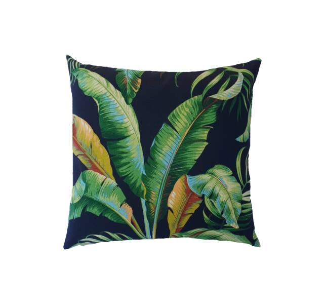 Tropical Outdoor Cushion Cover, Cover Only, Pillows, Green Cushions, Scatter Cushions, Chair - image 1