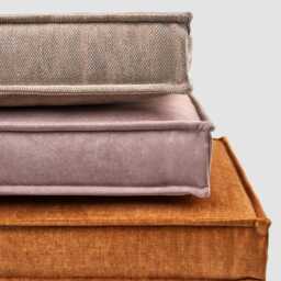 3 Inch - 7, 5 cm Custom Cushions. Durable Modern Fabrics. Chenille, Velours Soft Water-Repellent Zippered - thumbnail 3