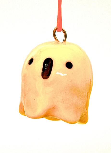 Glow in The Dark Spooky Ghost Ornament - image 1