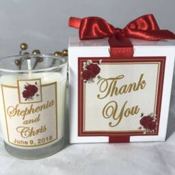 Quincea??era Candle Favor, Sweet 16, Wedding Guest Gift, Party Birthday Rehearsal Guest Favor - thumbnail 3