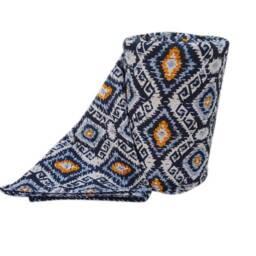 Black Gemotraic Block Print Kantha Quilts , Handmade Cotton Blankets , Home & Leving , Blanktes , Bedding Work All Size Dress - thumbnail 2