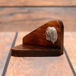 Lhasa Apso - Wooden Candlestick With Dog, Souvenir, Decoration, Limited Edition, Collection - thumbnail 2