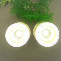 Pair Of Unique Dual Purpose Taper/Tea Light Candle Holders in Choice Colours - thumbnail 3