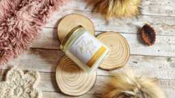 Monkey Farts Scented Candle - 4Oz Jar Soy Wax Hand Poured Home Decor - thumbnail 1