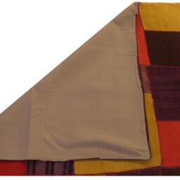 Colourful Kilim Patchwork Rug, Bohemian Home Decor - 9.2x6.6 Ft - thumbnail 3