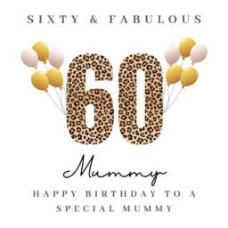 Personalised Mummy 60Th Birthday Candle Gift Cards Hamper Gifts For Her B - thumbnail 4