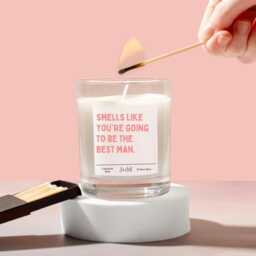 Smells Like Best Man. Best Man Proposal. Gift. Going To Be Candle - thumbnail 1