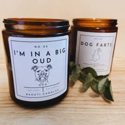 I'm in A Big Oud 8Oz 100% Soy Candle - Gifts For Pet Parents - thumbnail 2