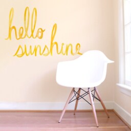 Hello Sunshine - Fabric Wall Decal Color Story Mej - thumbnail 2