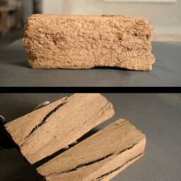 Formed Peat Artwork Natural Ecological Material For Floristics & Design - 30cm X 14cm 11cm - thumbnail 2
