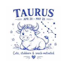 Taurus Candle, Birthday Gift For Her, Funny Zodiac Astrology Gift, April May Star Sign Candle - thumbnail 2