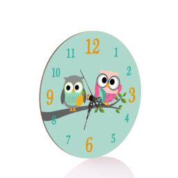Kids Wall Clock, Nursery Childrens Silent Decor - thumbnail 2
