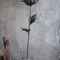 Metal Flower Sculpture - Chrysanthemum Spider. Unique Artwork By Thesteelstylethings - thumbnail 3