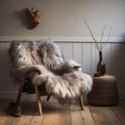 Real Sheepskin Throw, Xxl Icelandic Sheepskin Rug - thumbnail 1