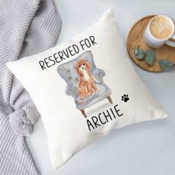 Cavapoo Cushion - Dog Related Gift Reserved For Dog Cushion Gift - thumbnail 3
