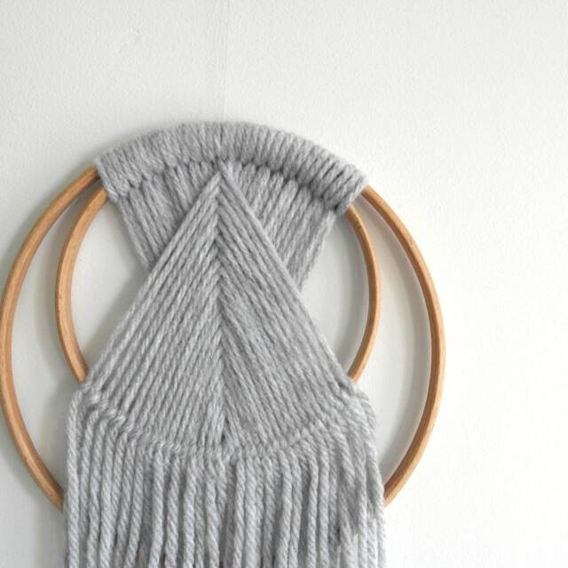 Wall Hangings - Nursery Art Macrame Wall Hanging Living Room Fibre Textile - image 1