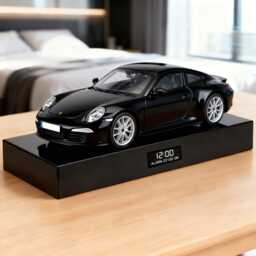 Porsche 911 S Alarm Clock - Realistic Engine Sound, Working Headlights, Handmade, Car Enthusiast Gift