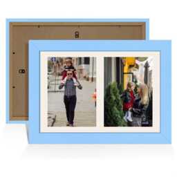 Multi Aperture Picture Frame 20x14 Holds 2 Photo Family Collage in Modern Style - Hold - A4 Photos - thumbnail 1