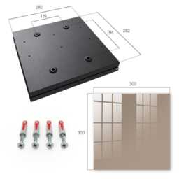 Dark Gray Key Cabinet For Home, Box Wall, Minimalist Backgrounds & Patterns, Lovers Of Modernity Order in Art - thumbnail 4