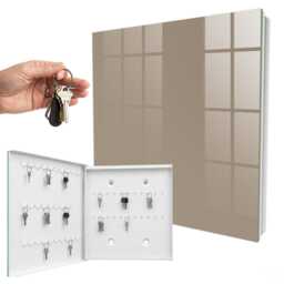 Dark Gray Key Cabinet For Home, Box Wall, Minimalist Backgrounds & Patterns, Lovers Of Modernity Order in Art - thumbnail 2