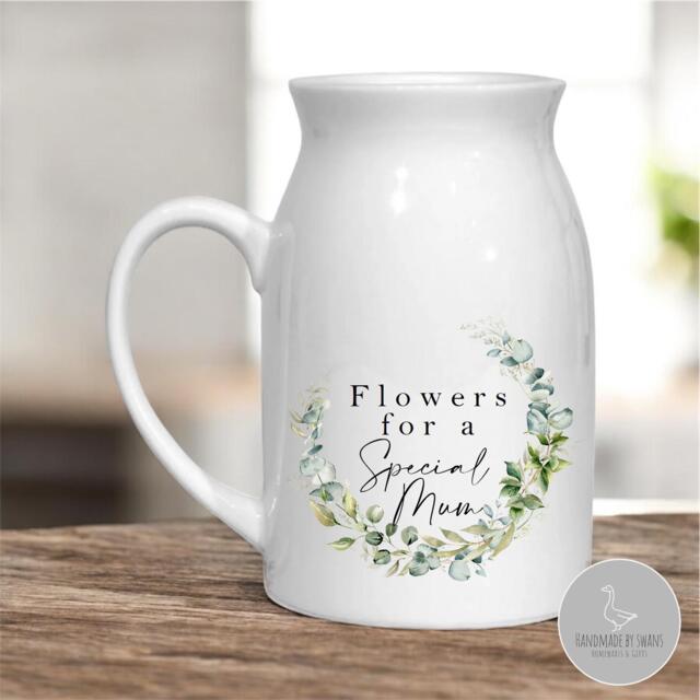 Vase For Mum, Personalised Ceramic Vase, Vase Flowers, Mother's Day Gift, Birthday Gift Grandma, Nanna - image 1