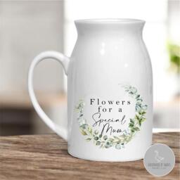 Vase For Mum, Personalised Ceramic Vase, Vase Flowers, Mother's Day Gift, Birthday Gift Grandma, Nanna - thumbnail 1