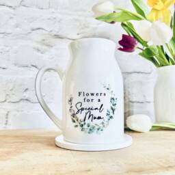Vase For Mum, Personalised Ceramic Vase, Vase Flowers, Mother's Day Gift, Birthday Gift Grandma, Nanna - thumbnail 3