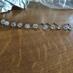 Nails For Rosette , Spare Parts Mirrors, With Glass Head - thumbnail 3