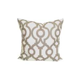 Tan Throw Pillow Covers For 20x20 Pillow, 18x18 16x16 All Sizes Incl Euro Sham - thumbnail 1
