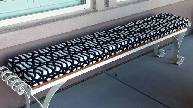 Sunbrella Outdoor Bench Cushion Customizable Patio Cushion Cover - image 1