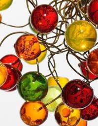 Pendant Lighting With Autumn Color Bubbles, Unique Ceiling Light For Children Room Or Bedroom - thumbnail 3