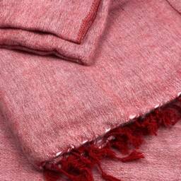 Pink Yak Wool Blanket Soft Oversized Shawl/Throw Meditation Wrap Handmade Nepal - thumbnail 4