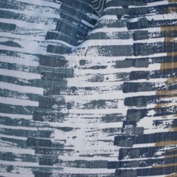 Two Coastal Pillow Covers, Striped Cushion, Decorative Throw Pillow, Slate Tan Grey Accent Geometric - thumbnail 3