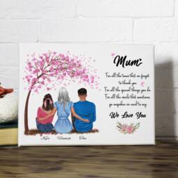 Personalized Mother's Day Plaque Acrylic Family Poem Gift - thumbnail 2
