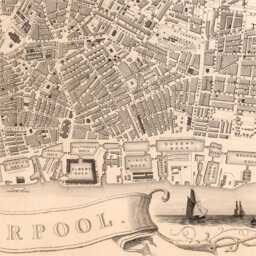 Old Map Of Liverpool - Illustrated City Plan British Cartography Art Print - thumbnail 3