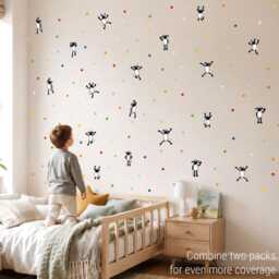 Shaun The Sheep Feature Wall Stickers For Kids Bedrooms - thumbnail 2