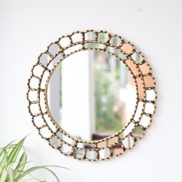 "Peruvian Mirrors ""Armoniosa Gold 45 cm" - thumbnail 2
