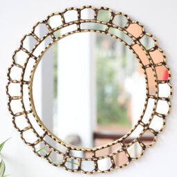 "Peruvian Mirrors ""Armoniosa Gold 45 cm" - thumbnail 1