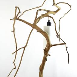 Table Lamp -S06-, Jewelry Tree, Oak Branch Lamp, Night Gift For Her, Eco, Nature Design - thumbnail 2