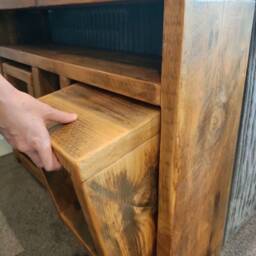 Customisable Sofa Side Table With Nesting Stools - thumbnail 3