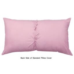 King, Queen & Twin Size Pink Decorative Duvet Cover Set, Cotton Embroidery, Abstract Contemporary - Moments - thumbnail 4