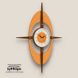 Mid Century Gambit Starburst Clock 27 - thumbnail 2